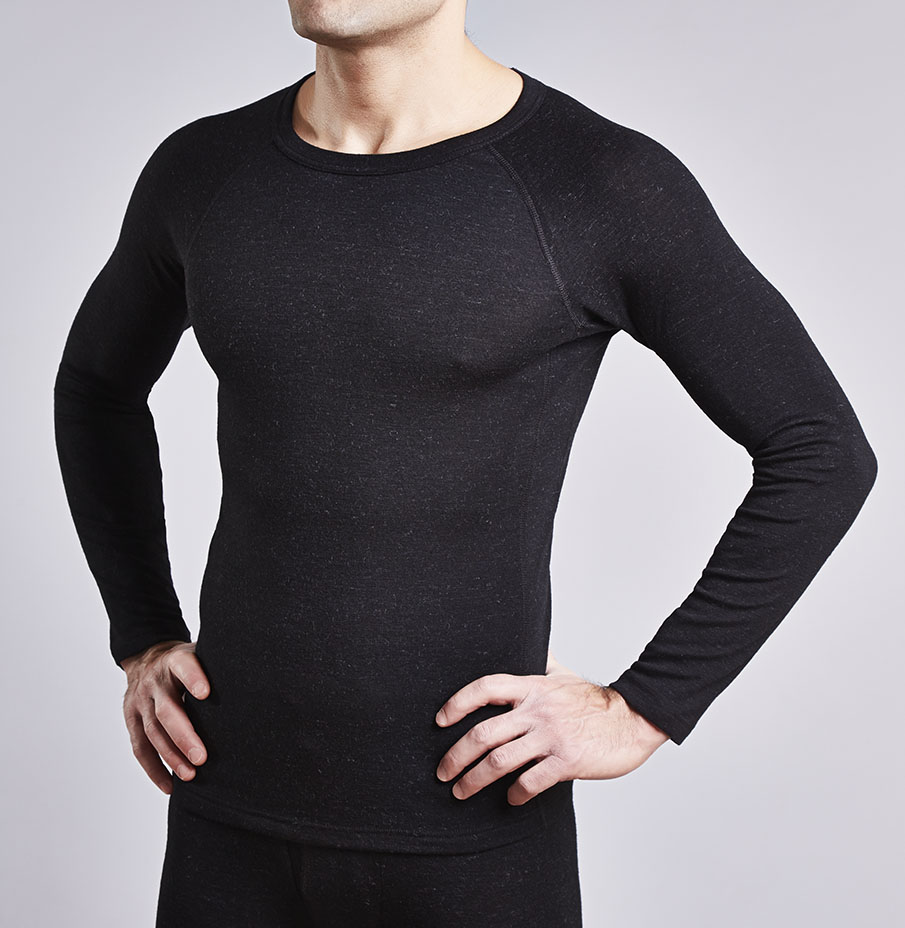 Men’s Long Sleeve Crew Black – Airpaka Shop – Are you in the search for ...