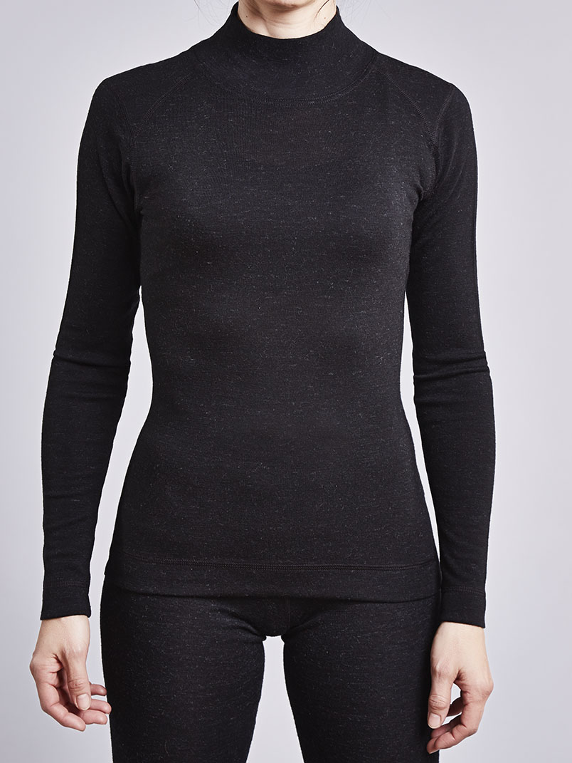Women’s Long Sleeve Turtleneck Black – Airpaka Shop – Are you in the ...